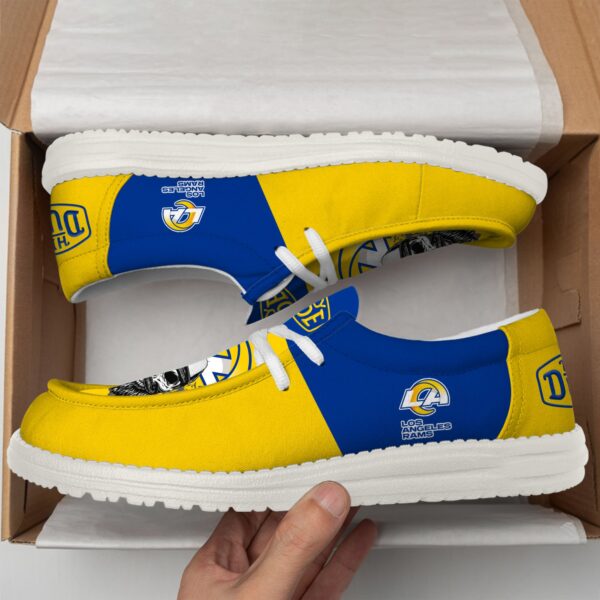 Tubopro Los Angeles Rams Personalized Hey Dude Shoes For Men And Women - Image 3