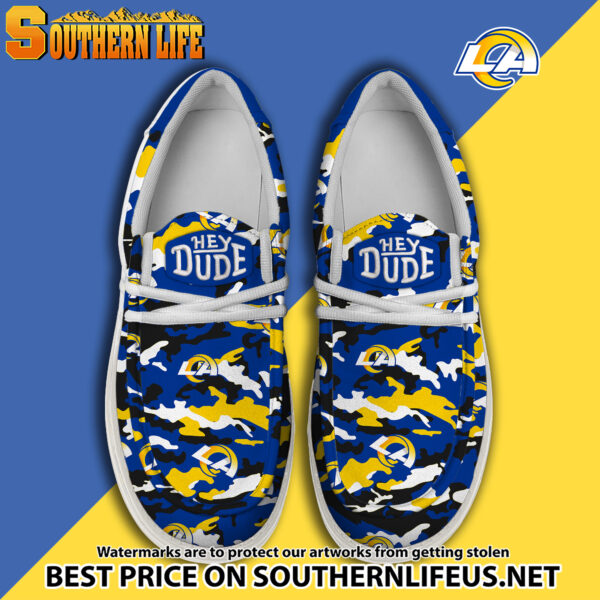 Tubopro Los Angeles Rams Personalized Hey Dude Shoes For Men And Women
