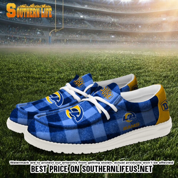 Tubopro Los Angeles Rams Personalized Hey Dude Shoes For Men And Women - Image 2