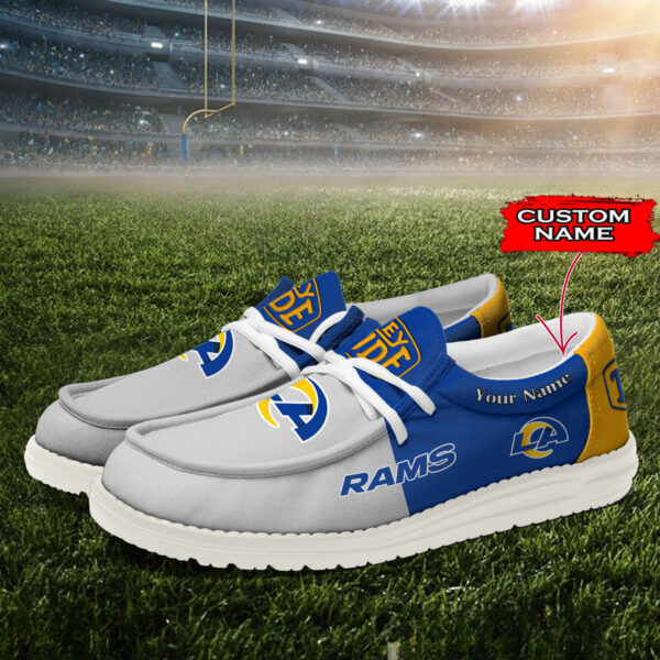 Tubopro Los Angeles Rams Personalized Hey Dude Shoes For Men And Women - Image 2