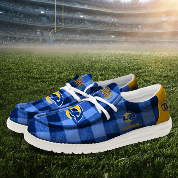 Tubopro Los Angeles Rams Personalized Hey Dude Shoes For Men And Women - Image 3