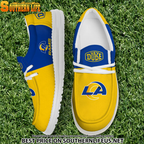 Tubopro Los Angeles Rams Personalized Hey Dude Shoes For Men And Women