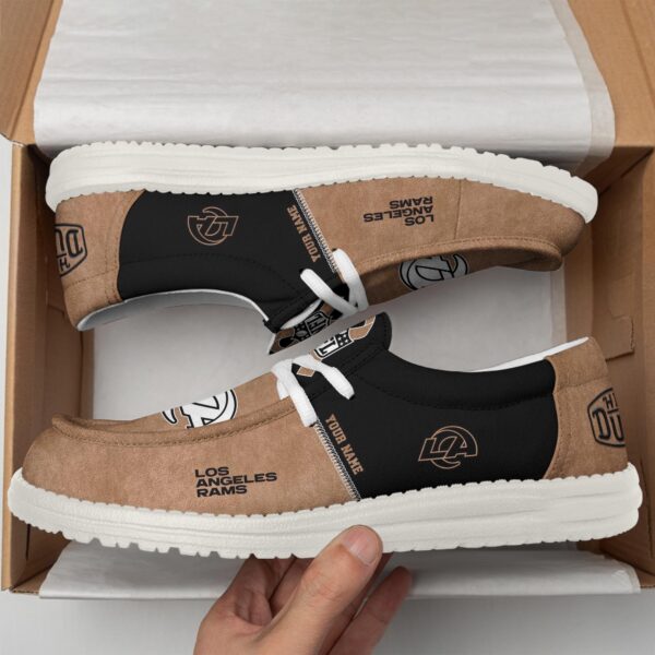 Tubopro Los Angeles Rams Personalized Hey Dude Shoes For Men And Women - Image 2