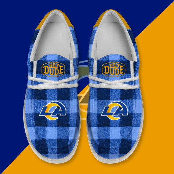 Tubopro Los Angeles Rams Personalized Hey Dude Shoes For Men And Women