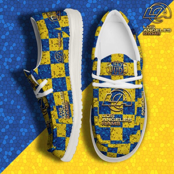 Tubopro Los Angeles Rams Personalized Hey Dude Shoes For Men And Women