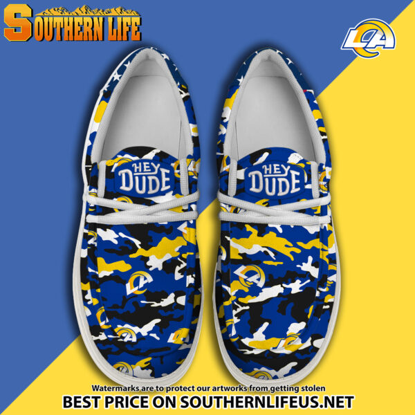 Tubopro Los Angeles Rams Personalized Hey Dude Shoes For Men And Women