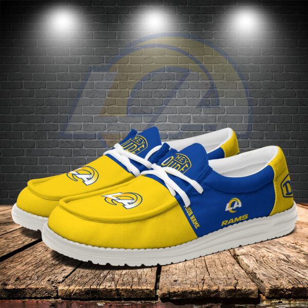 Tubopro Los Angeles Rams Personalized Hey Dude Shoes For Men And Women - Image 3