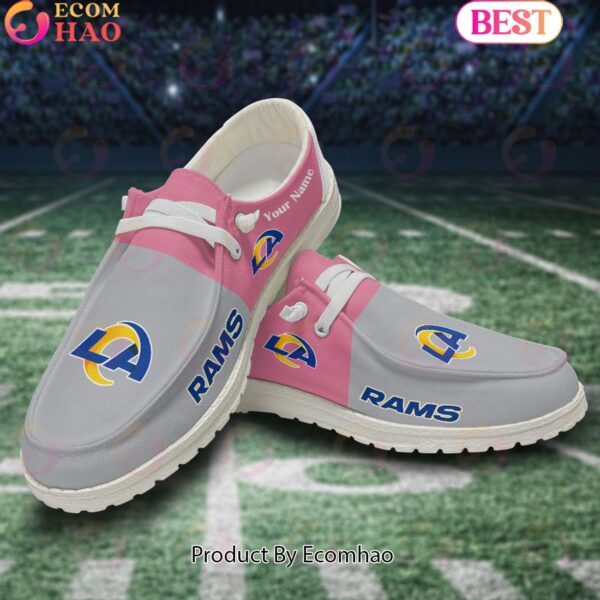 Tubopro Los Angeles Rams Personalized Hey Dude Shoes For Men And Women