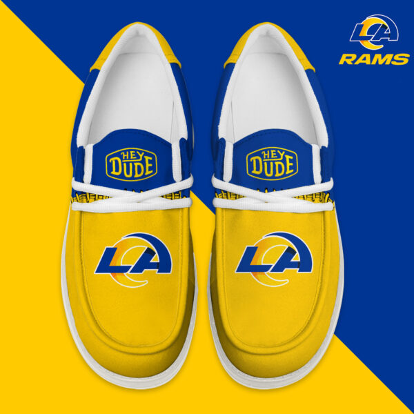 Tubopro Los Angeles Rams Personalized Hey Dude Shoes For Men And Women - Image 4