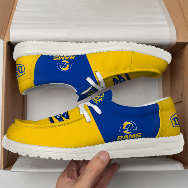 Tubopro Los Angeles Rams Personalized Hey Dude Shoes For Men And Women - Image 4