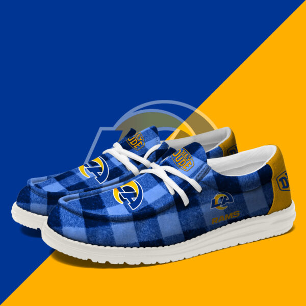 Tubopro Los Angeles Rams Personalized Hey Dude Shoes For Men And Women - Image 2