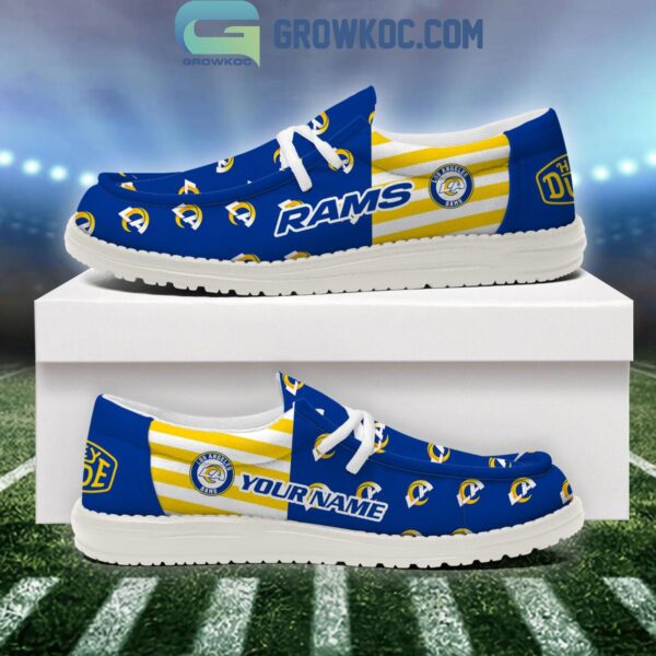Tubopro Los Angeles Rams Personalized Hey Dude Shoes For Men And Women - Image 2