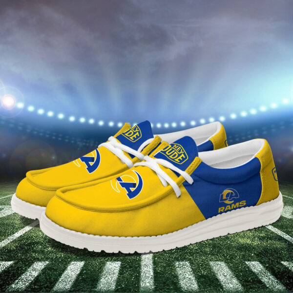 Tubopro Los Angeles Rams Personalized Hey Dude Shoes For Men And Women - Image 3