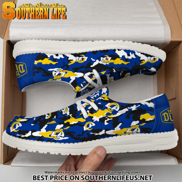 Tubopro Los Angeles Rams Personalized Hey Dude Shoes For Men And Women - Image 4