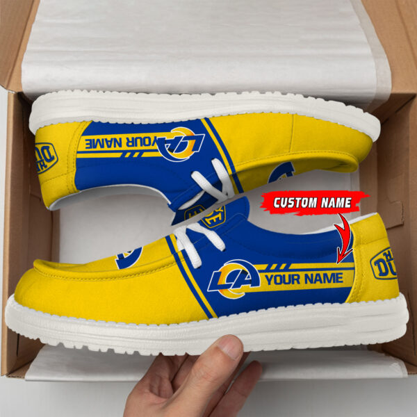 Tubopro Los Angeles Rams Personalized Hey Dude Shoes For Men And Women - Image 2