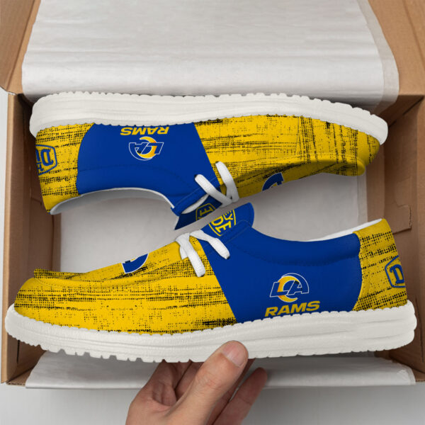 Tubopro Los Angeles Rams Personalized Hey Dude Shoes For Men And Women - Image 2