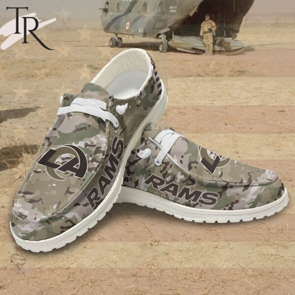 Tubopro Los Angeles Rams Personalized Hey Dude Shoes For Men And Women