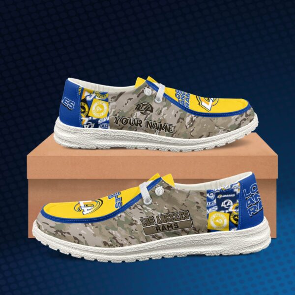 Tubopro Los Angeles Rams Personalized Hey Dude Shoes For Men And Women - Image 2
