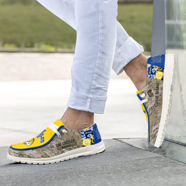 Tubopro Los Angeles Rams Personalized Hey Dude Shoes For Men And Women - Image 4