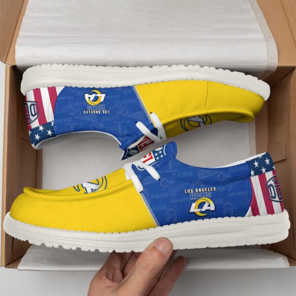 Tubopro Los Angeles Rams Personalized Hey Dude Shoes For Men And Women - Image 2