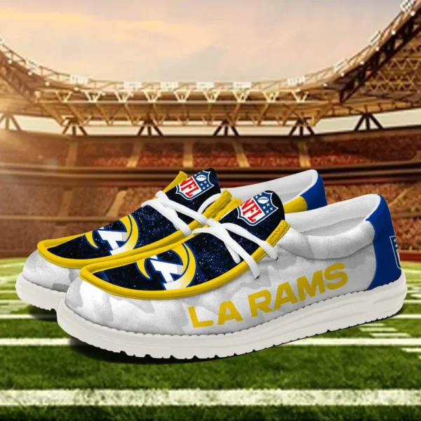 Tubopro Los Angeles Rams Personalized Hey Dude Shoes For Men And Women
