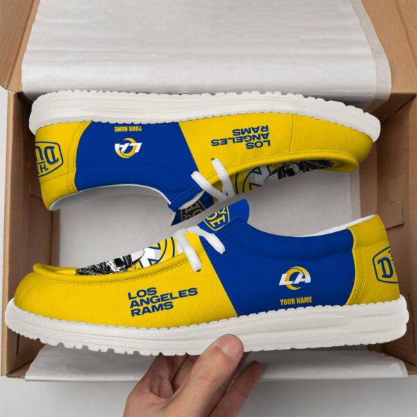 Tubopro Los Angeles Rams Personalized Hey Dude Shoes For Men And Women - Image 3