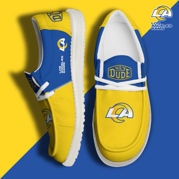 Tubopro Los Angeles Rams Personalized Hey Dude Shoes For Men And Women