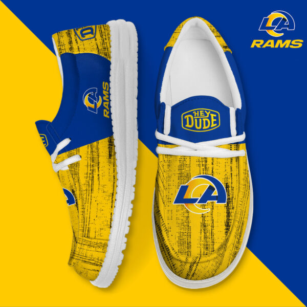 Tubopro Los Angeles Rams Personalized Hey Dude Shoes For Men And Women
