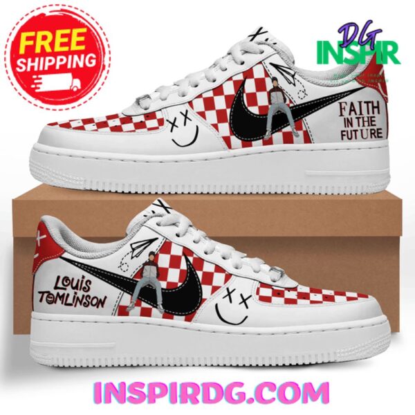 Tubopro Louis Tomlinson Faith In The Future Air Low-Top Sneakers Shoes For Men And Women