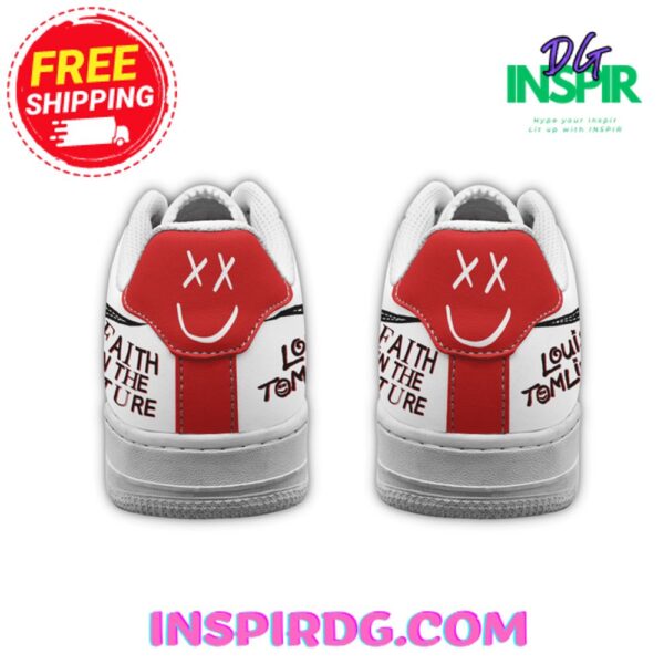 Tubopro Louis Tomlinson Faith In The Future Air Low-Top Sneakers Shoes For Men And Women - Image 3
