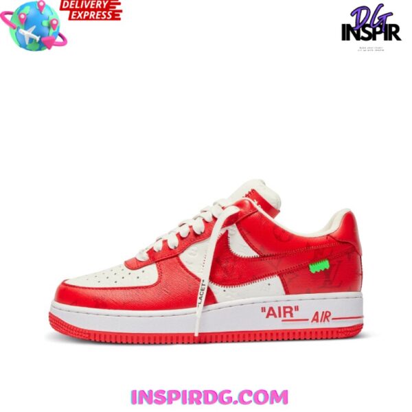 Tubopro Louis Vuittion Air Low-Top Sneakers Shoes For Men And Women - Image 3