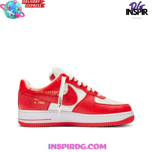 Tubopro Louis Vuittion Air Low-Top Sneakers Shoes For Men And Women - Image 4
