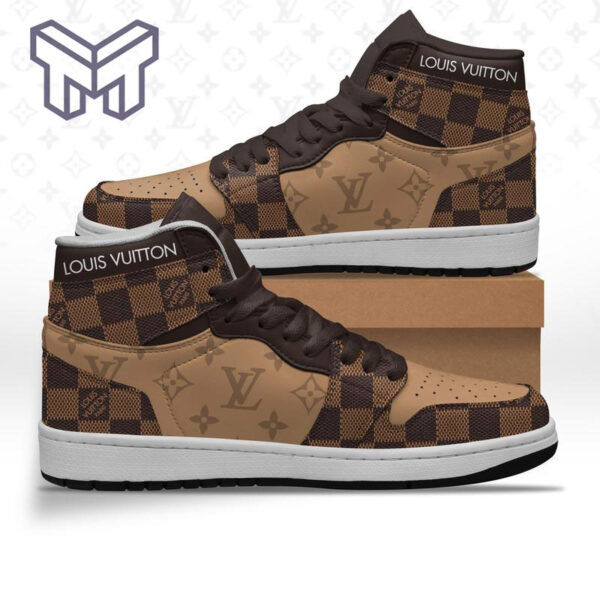 Tubopro Louis Vuitton AJ1 High Sneakers Shoes For Men And Women
