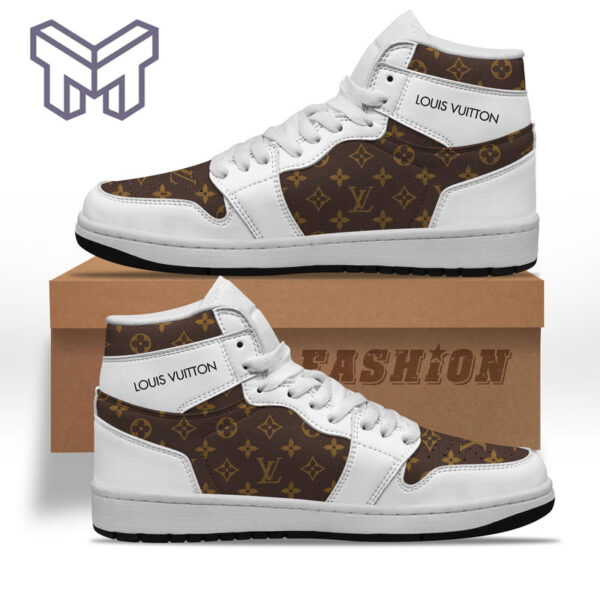 Tubopro Louis Vuitton AJ1 High Sneakers Shoes For Men And Women