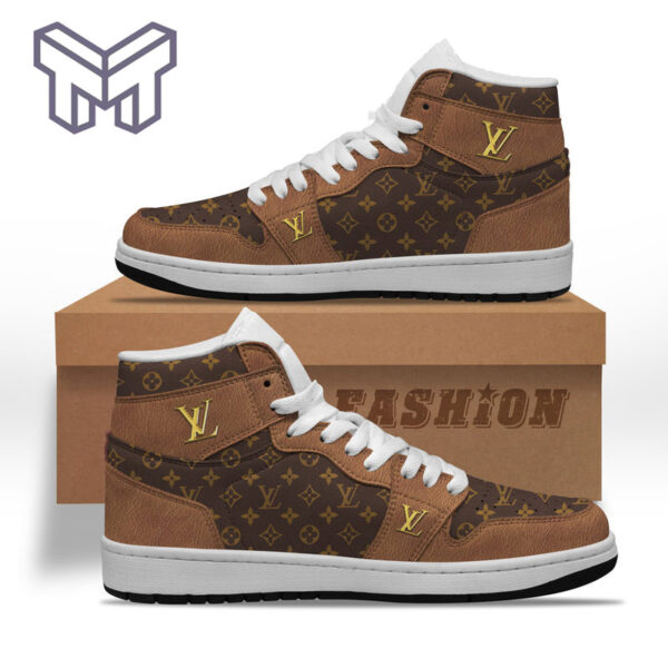 Tubopro Louis Vuitton AJ1 High Sneakers Shoes For Men And Women