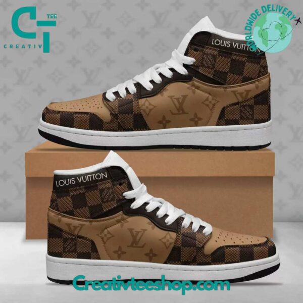 Tubopro Louis Vuitton AJ1 High Sneakers Shoes For Men And Women