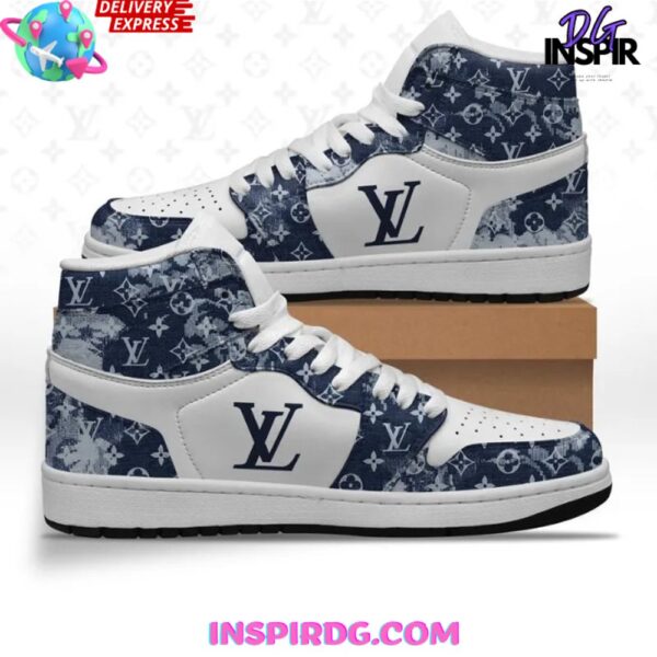 Tubopro Louis Vuitton AJ1 High Sneakers Shoes For Men And Women