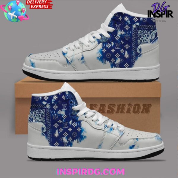 Tubopro Louis Vuitton AJ1 High Sneakers Shoes For Men And Women