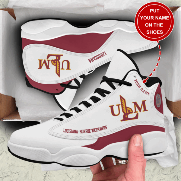 Tubopro Louisiana-Monroe Warhawks AJ13 Sneakers Shoes For Men And Women