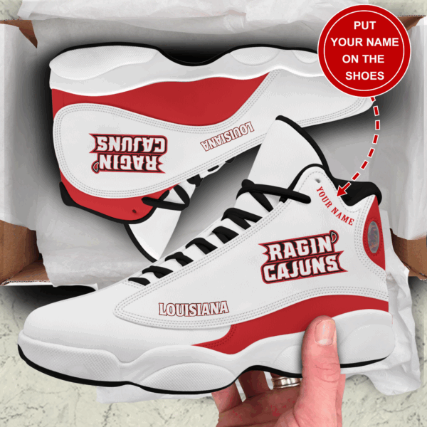 Tubopro Louisiana Ragin Cajuns AJ13 Sneakers Shoes For Men And Women