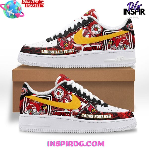 Tubopro Louisville Cardinals Air Low-Top Sneakers Shoes For Men And Women - Image 2