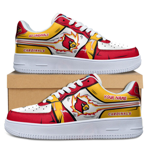 Tubopro Louisville Cardinals Air Low-Top Sneakers Shoes For Men And Women