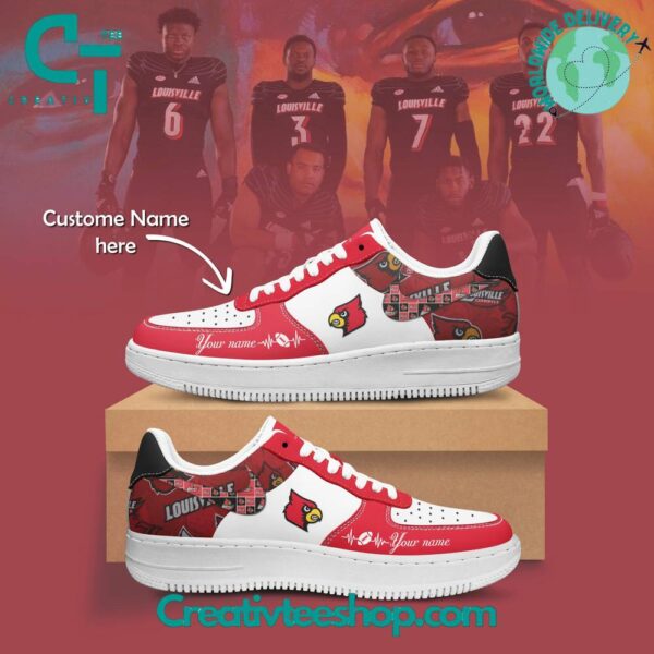 Tubopro Louisville Cardinals Air Low-Top Sneakers Shoes For Men And Women