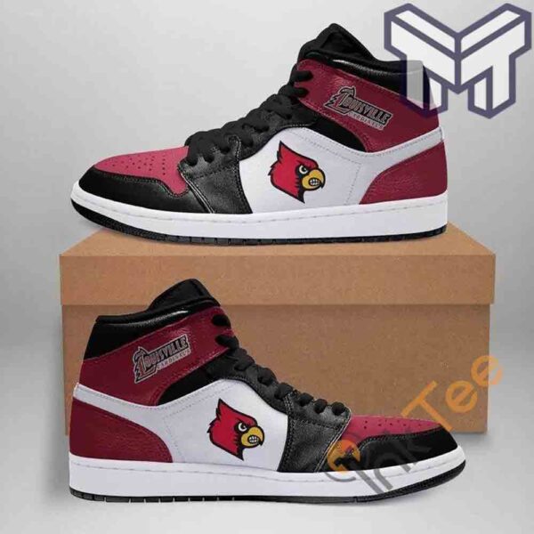 Tubopro Louisville Cardinals AJ1 High Sneakers Shoes For Men And Women