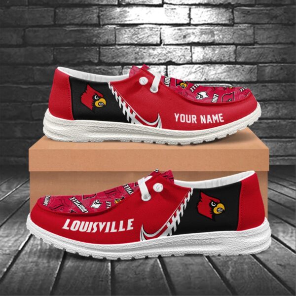 Tubopro Louisville Cardinals Hey Dude Shoes For Men And Women - Image 5
