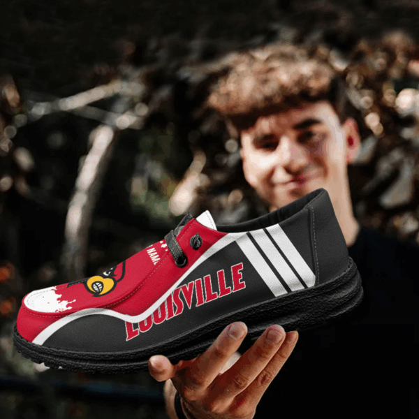 Tubopro Louisville Cardinals Hey Dude Shoes For Men And Women - Image 4