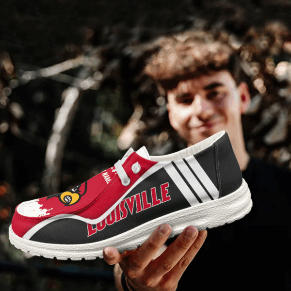 Tubopro Louisville Cardinals Hey Dude Shoes For Men And Women - Image 3