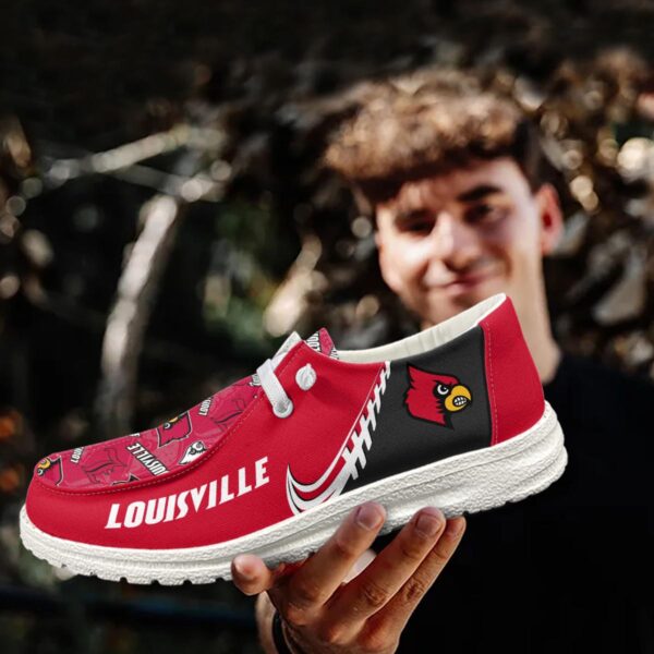Tubopro Louisville Cardinals Hey Dude Shoes For Men And Women - Image 3