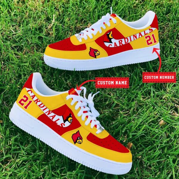 Tubopro Louisville Cardinals NCAA Air Low-Top Sneakers Shoes For Men And Women