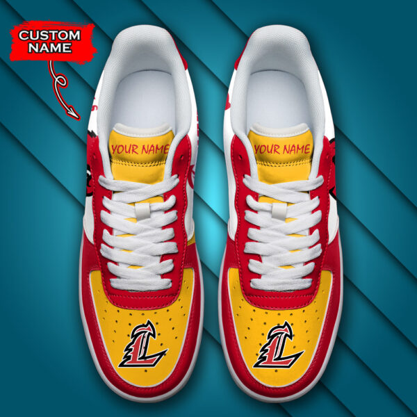 Tubopro Louisville Cardinals NCAA Air Low-Top Sneakers Shoes For Men And Women - Image 4